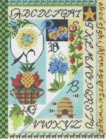 Kelly Clark Needlepoint - Chaparral Sampler